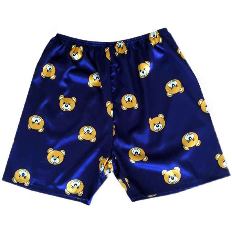 Artificial Silk Beach Pants Ice Silk Home Pants