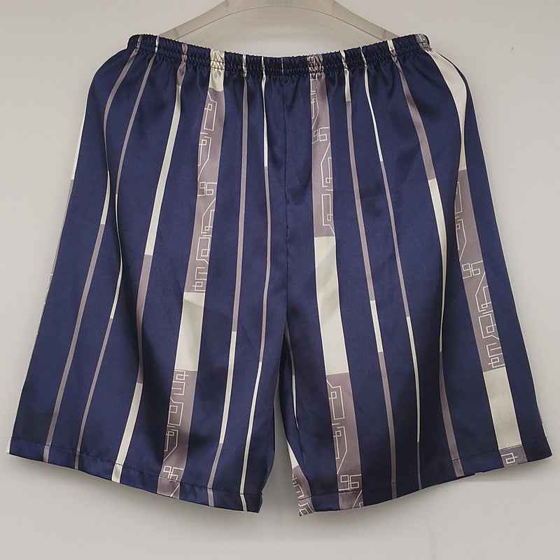 Artificial Silk Beach Pants Ice Silk Home Pants