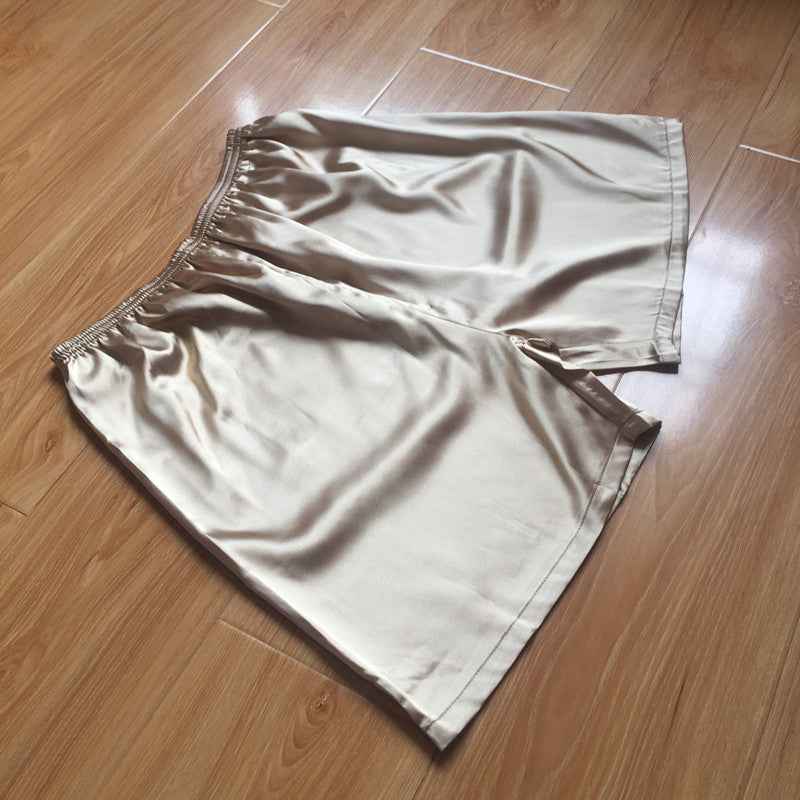 Artificial Silk Beach Pants Ice Silk Home Pants