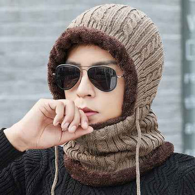 Knitted Plus Velvet Youth Warm Woolen Toe