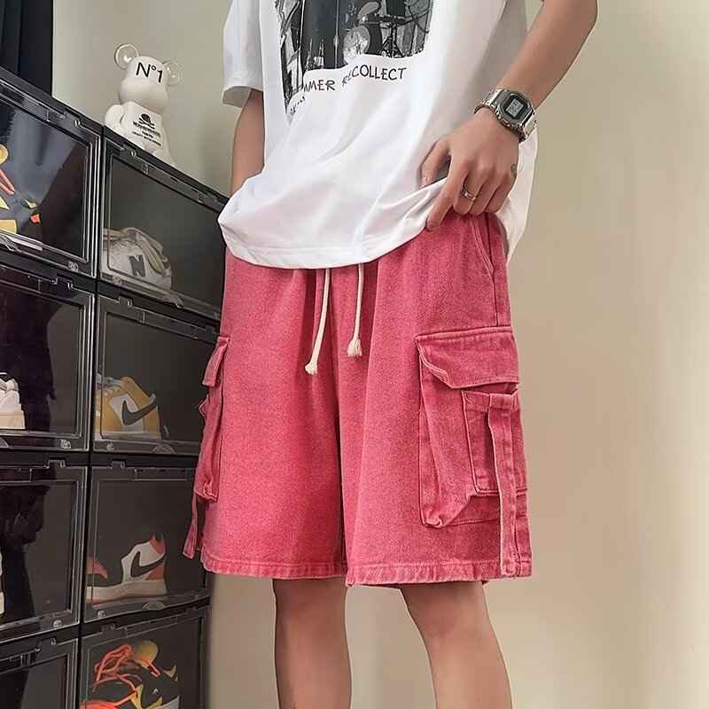 Workwear Shorts Men's Loose Stylish Multi-pocket