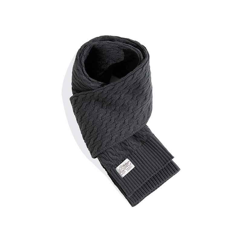 New Warm Scarf Men's Winter Korean Edition