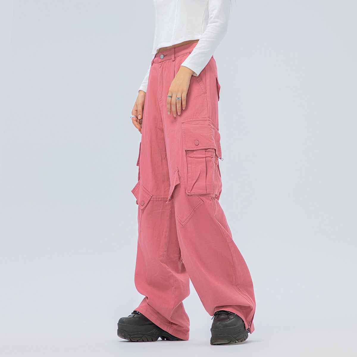 Wide Leg Autumn New Style Overalls Men