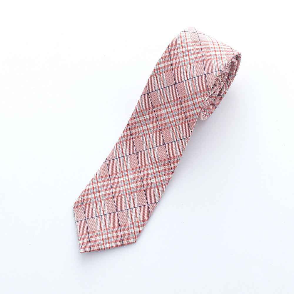 Uniform plaid tie