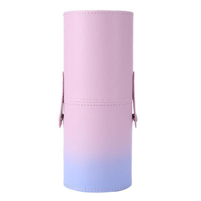 Gradient PU Leather Makeup Brush Holder Cup SHOPPORA