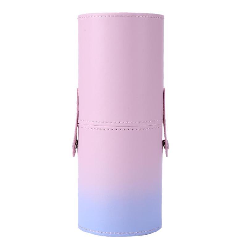 Gradient PU Leather Makeup Brush Holder Cup SHOPPORA