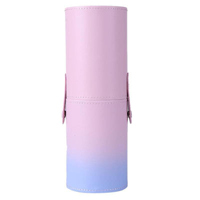 Gradient PU Leather Makeup Brush Holder Cup SHOPPORA