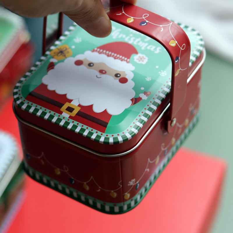 Retro Style New Year Holiday Gift New Christmas Portable Iron Box