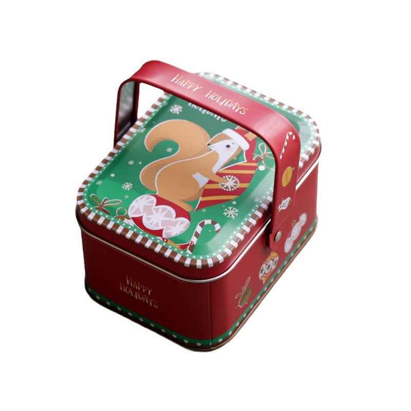 Retro Style New Year Holiday Gift New Christmas Portable Iron Box