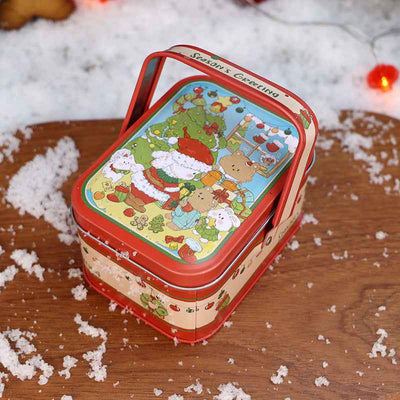 Retro Style New Year Holiday Gift New Christmas Portable Iron Box