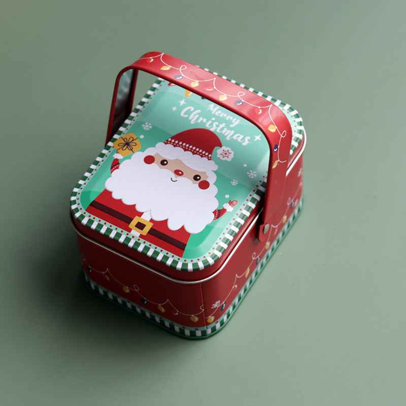 Retro Style New Year Holiday Gift New Christmas Portable Iron Box
