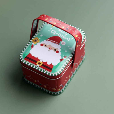 Retro Style New Year Holiday Gift New Christmas Portable Iron Box