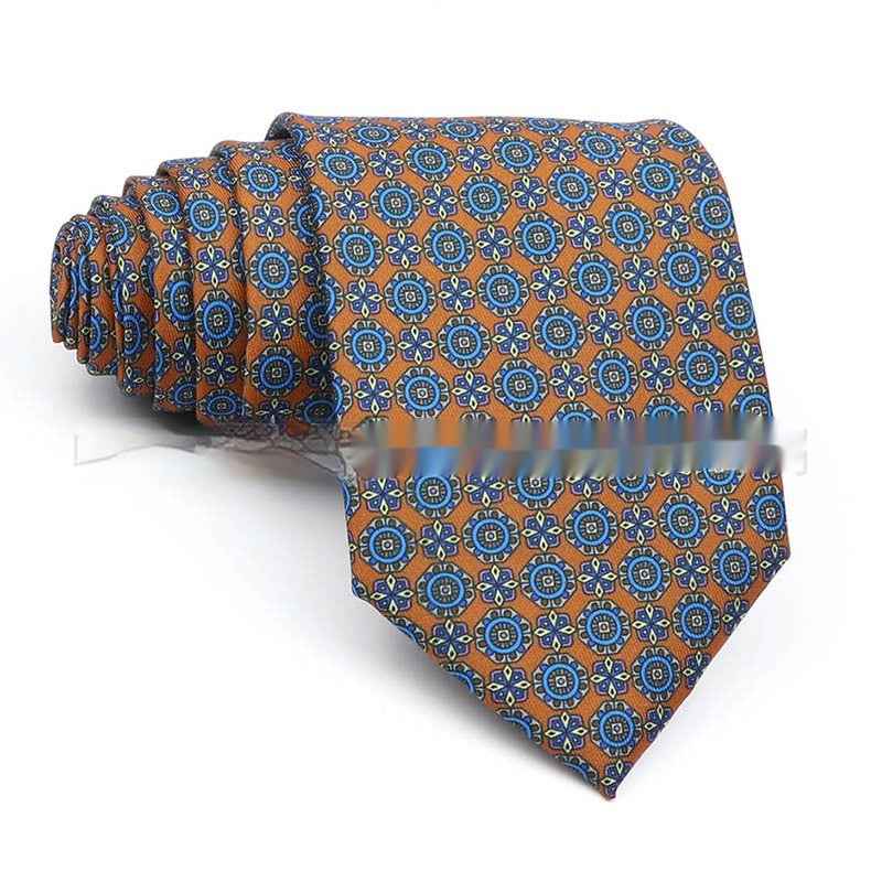 Business Polyester Men's Printed Workplace Tie