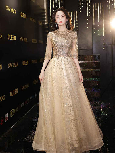 Evening Dress Host's Light Luxury And Advanced Sense