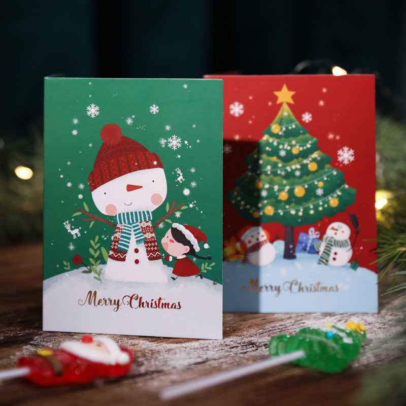 Christmas Candy Gift Bag Portable Gift Box Santa Claus Paper Bag