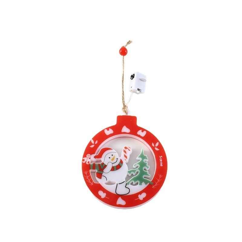 Decorative String Lights Christmas House Christmas Tree Pendant