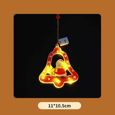 Decorative String Lights Christmas House Christmas Tree Pendant