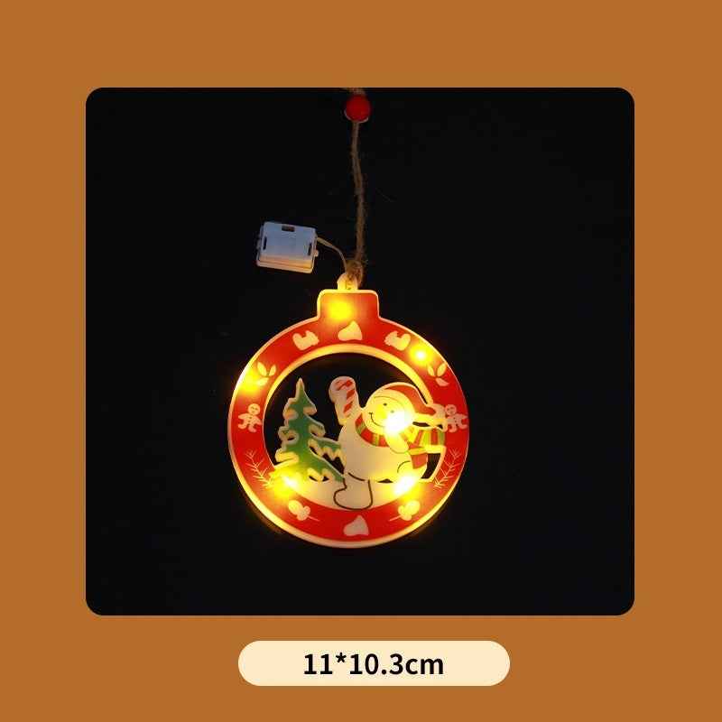 Decorative String Lights Christmas House Christmas Tree Pendant