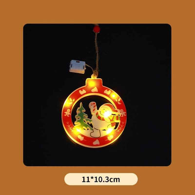 Decorative String Lights Christmas House Christmas Tree Pendant