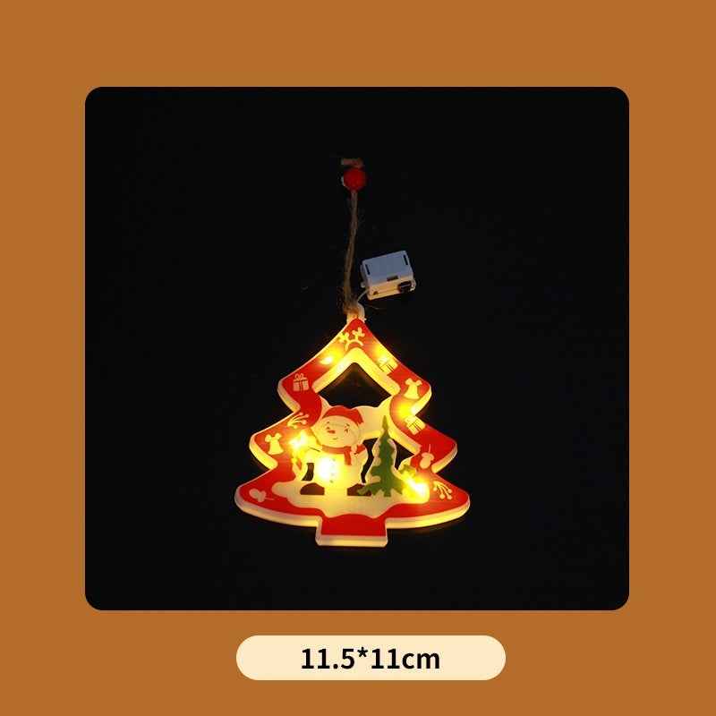 Decorative String Lights Christmas House Christmas Tree Pendant