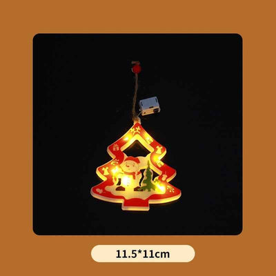 Decorative String Lights Christmas House Christmas Tree Pendant