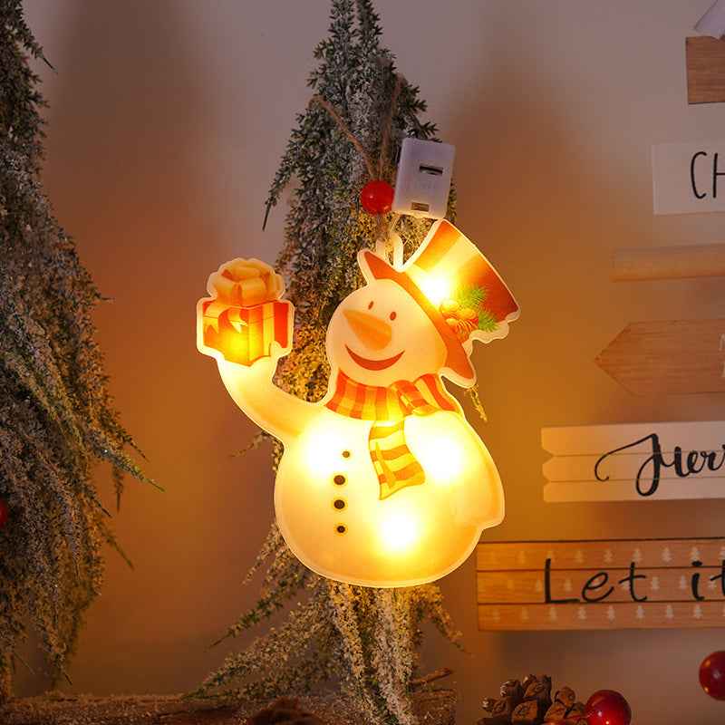 Decorative String Lights Christmas House Christmas Tree Pendant