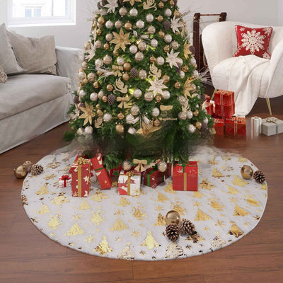 Gilding Snowflake XINGX Christmas Tree Group Mat