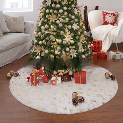 Gilding Snowflake XINGX Christmas Tree Group Mat