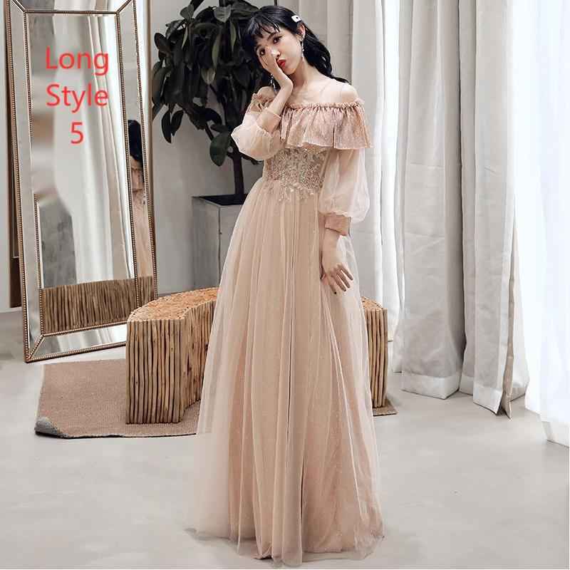 Bridesmaid Dress Temperament Sisterhood Wedding Dresses