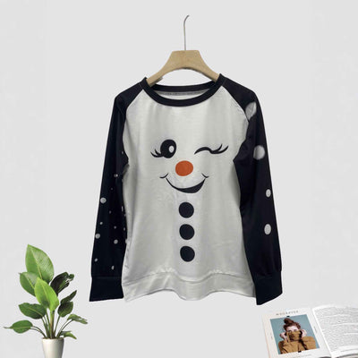 Women's Daily Casual Christmas Digital Printing Sweater