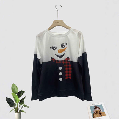 Women's Daily Casual Christmas Digital Printing Sweater