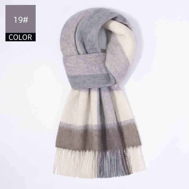 Winter New Men's Cashmere Scarf