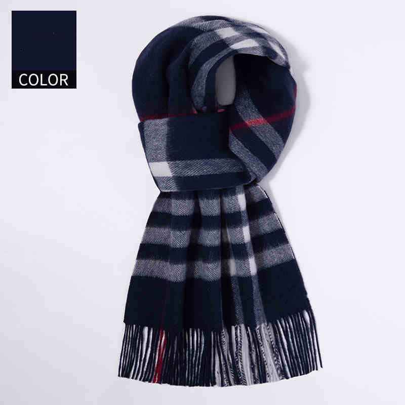 Winter New Men's Cashmere Scarf