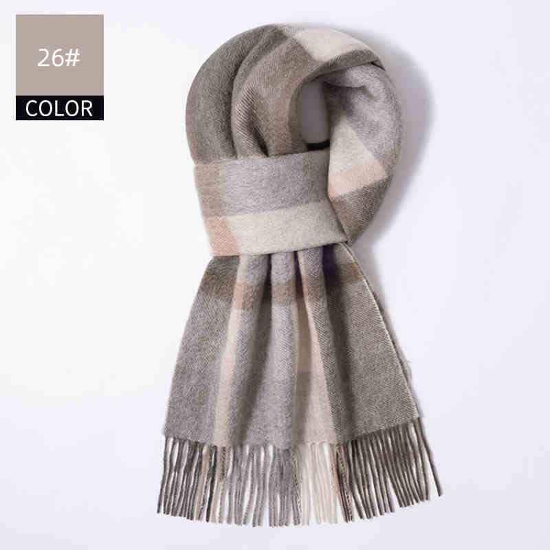 Winter New Men's Cashmere Scarf