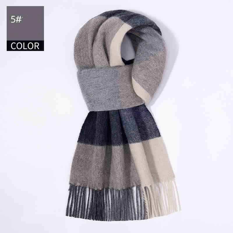 Winter New Men's Cashmere Scarf