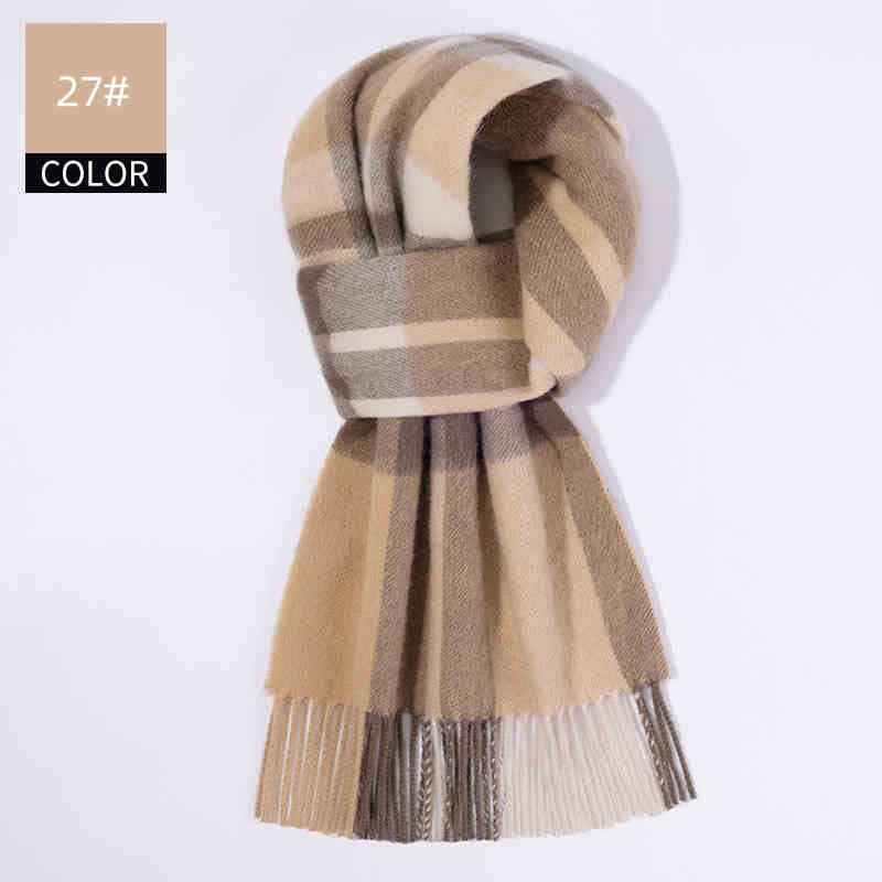 Winter New Men's Cashmere Scarf