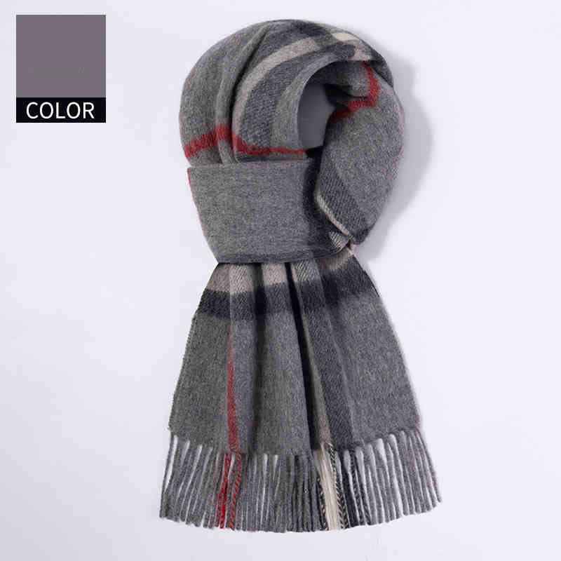 Winter New Men's Cashmere Scarf