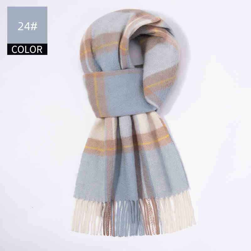 Winter New Men's Cashmere Scarf