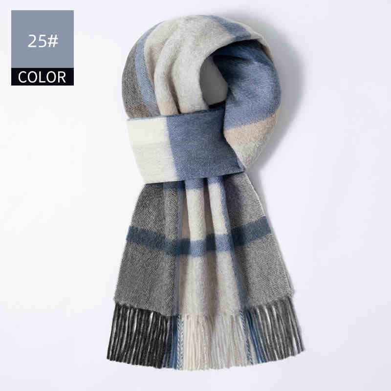 Winter New Men's Cashmere Scarf