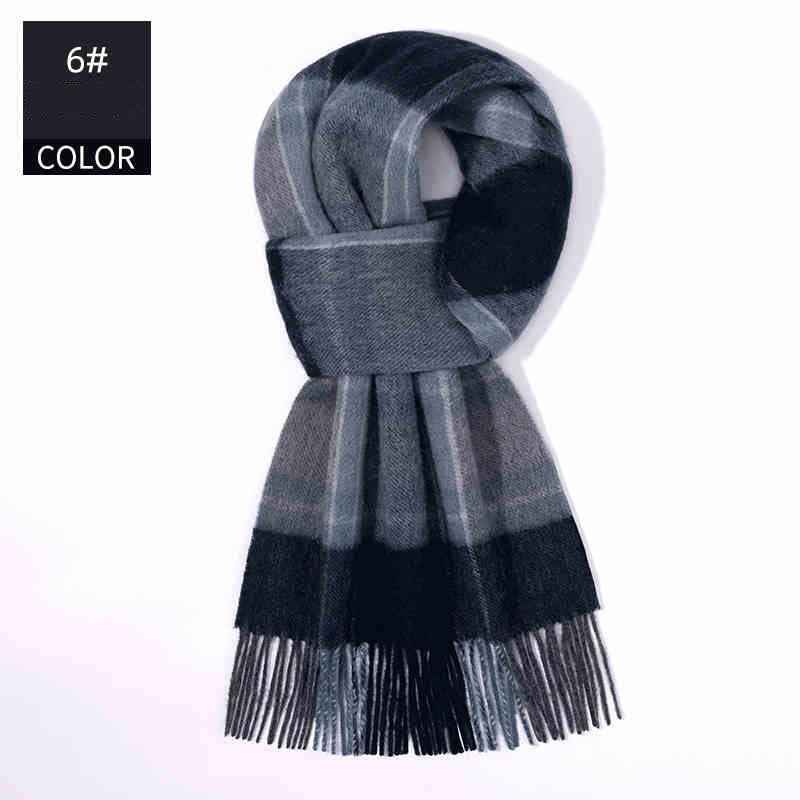 Winter New Men's Cashmere Scarf