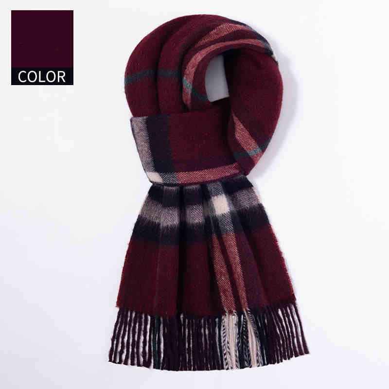 Winter New Men's Cashmere Scarf