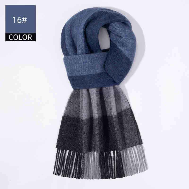 Winter New Men's Cashmere Scarf