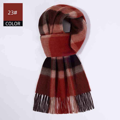 Winter New Men's Cashmere Scarf