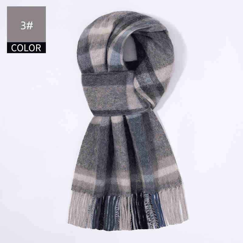 Winter New Men's Cashmere Scarf