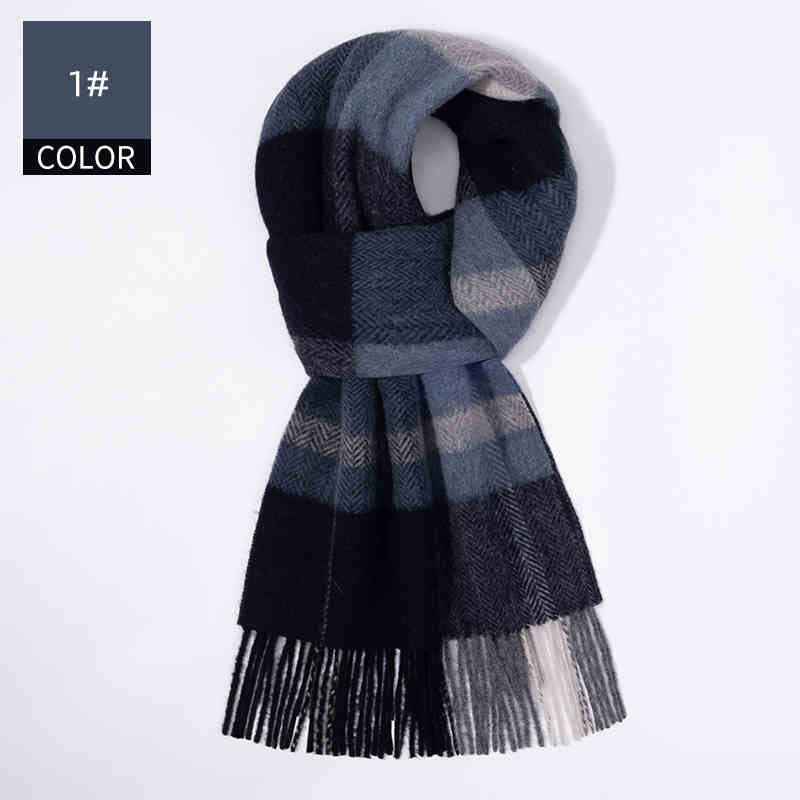 Winter New Men's Cashmere Scarf