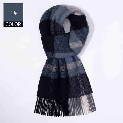 Winter New Men's Cashmere Scarf