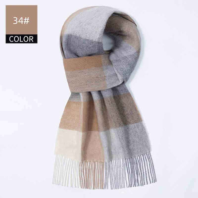 Winter New Men's Cashmere Scarf
