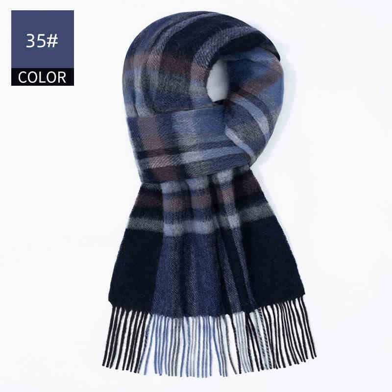 Winter New Men's Cashmere Scarf