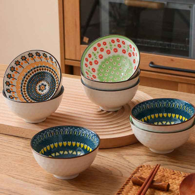 Colorful Ceramic Bowl Package Gift Box