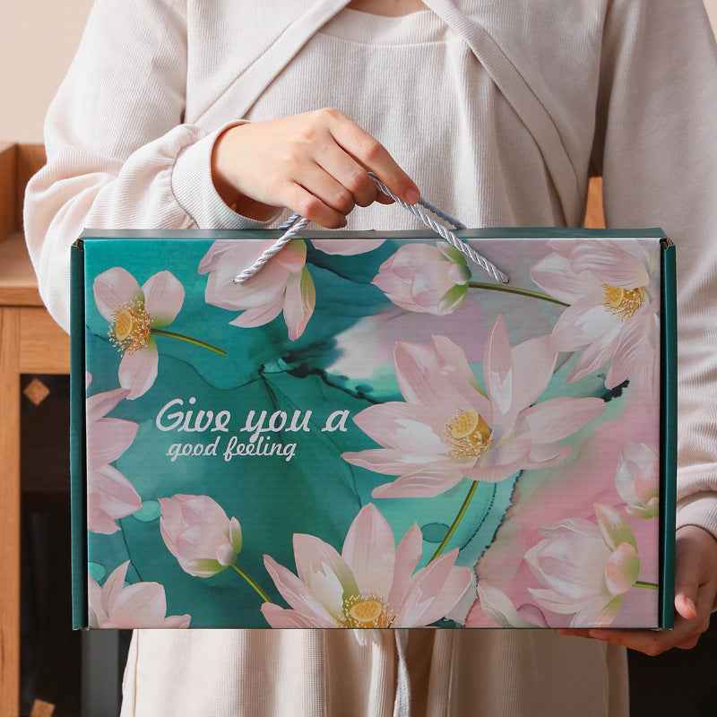 Colorful Ceramic Bowl Package Gift Box